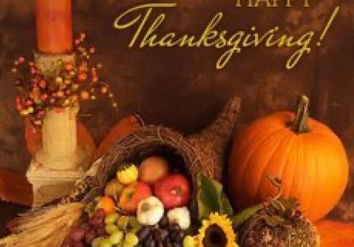 Have a blessed and happy thanksgiving.