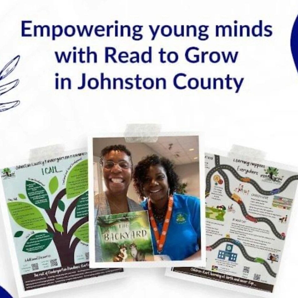 Empowering young minds with read to grow in johnston county.