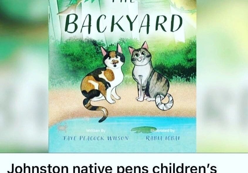 The backyard by johnston native pen children's book restoration news media.